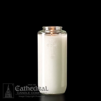 5 DAY CLEAR GLASS OFFERING CANDLE -INDIVIDUAL
